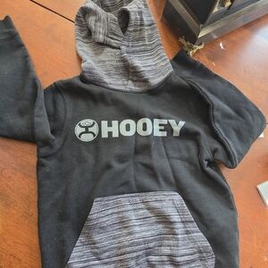 Hooey Black and Gray Pullover - Kids Small